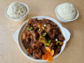 黄焖鸡米饭（双人份）yellow chicken