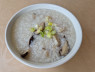 长寿香菇瘦肉粥 shitake mushroom pork porridge